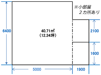 1F No.3間取り図