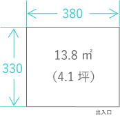 2F No.3間取り図