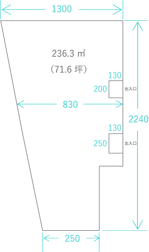 2F No.13間取り図